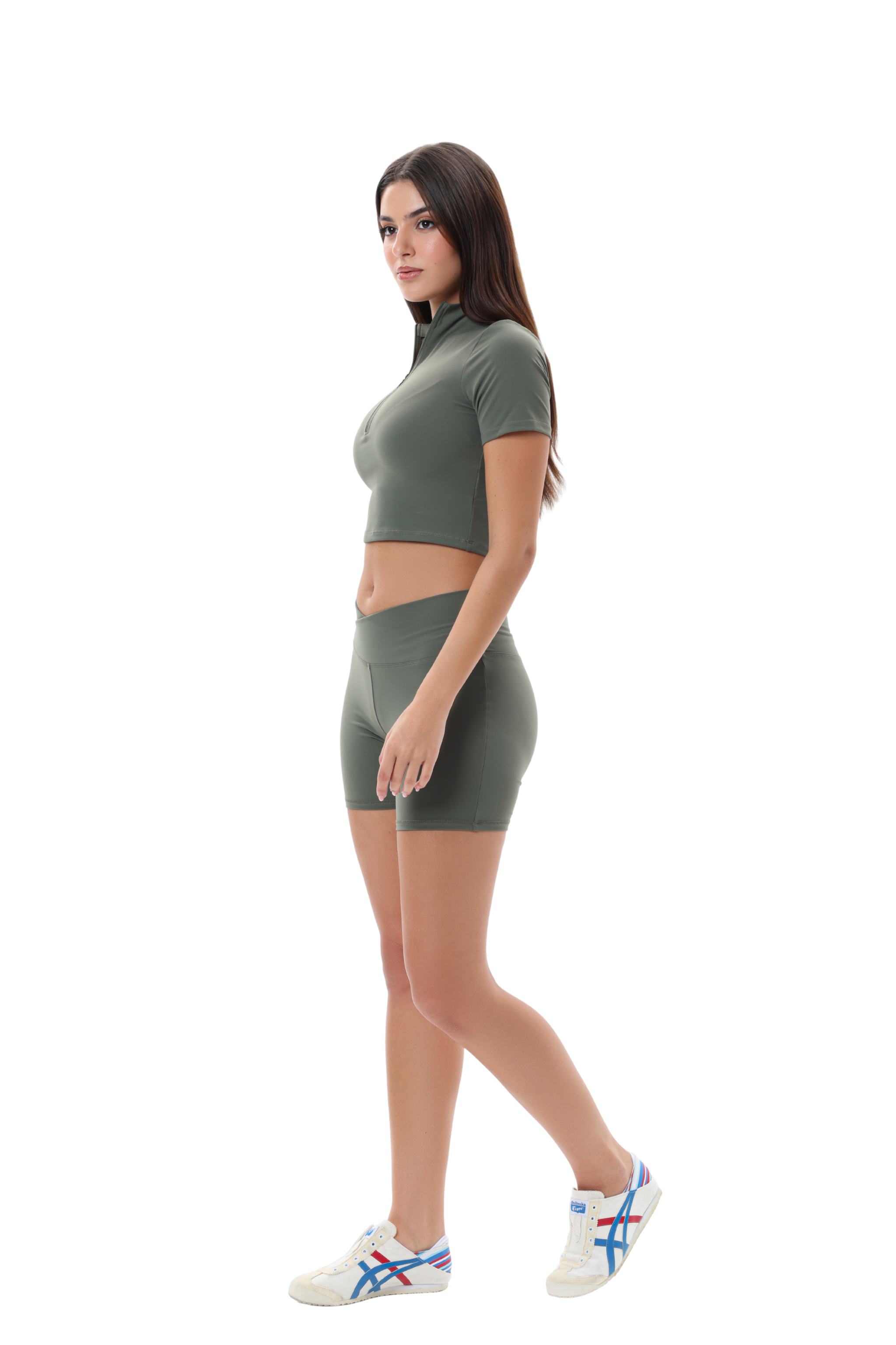 Zipline Top in Olive