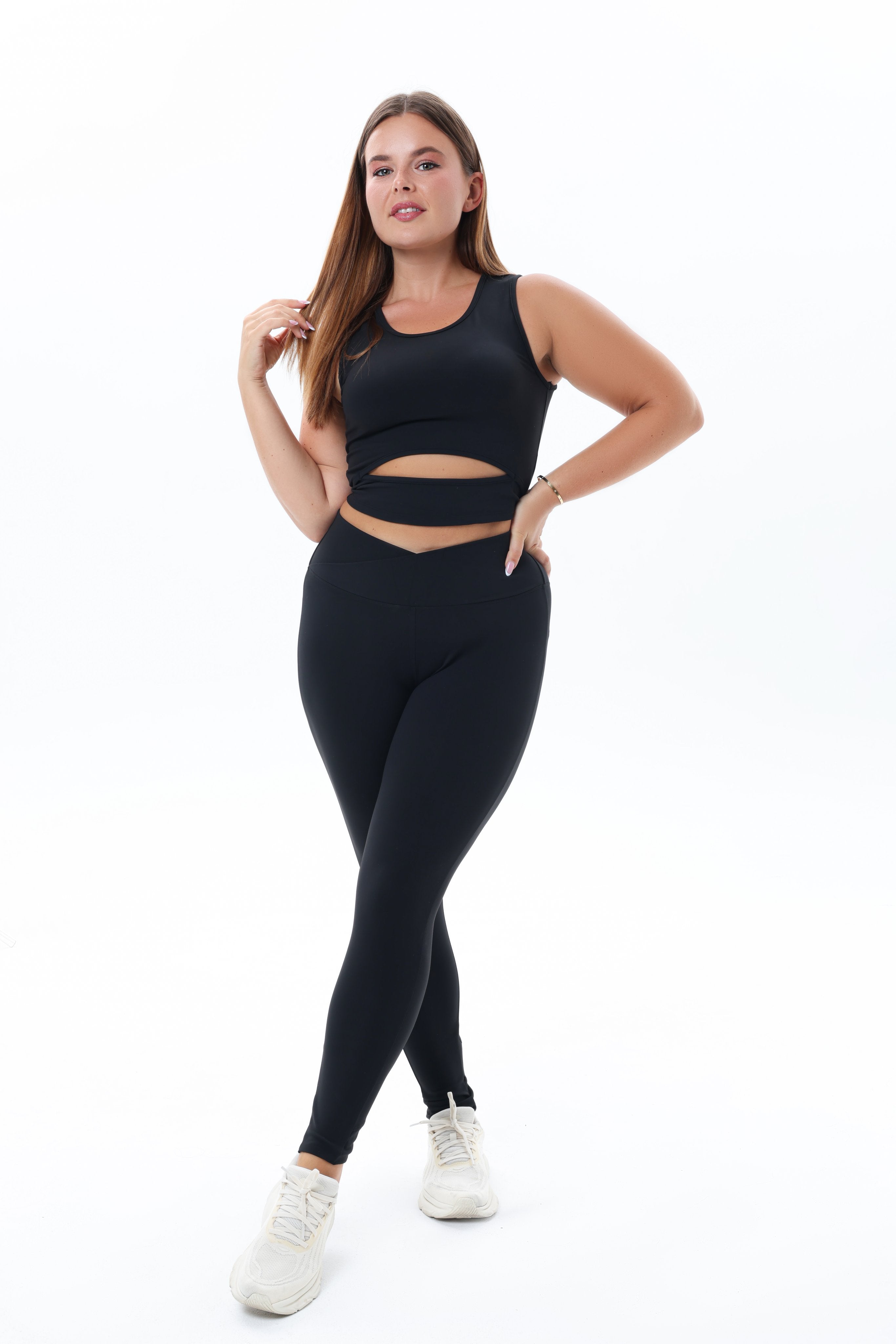 The Cutting Edge Top in Black