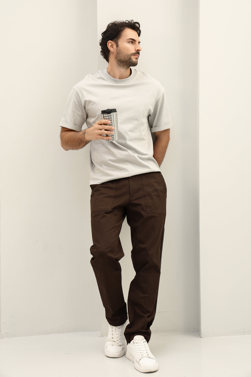 Grey Base-Tee
