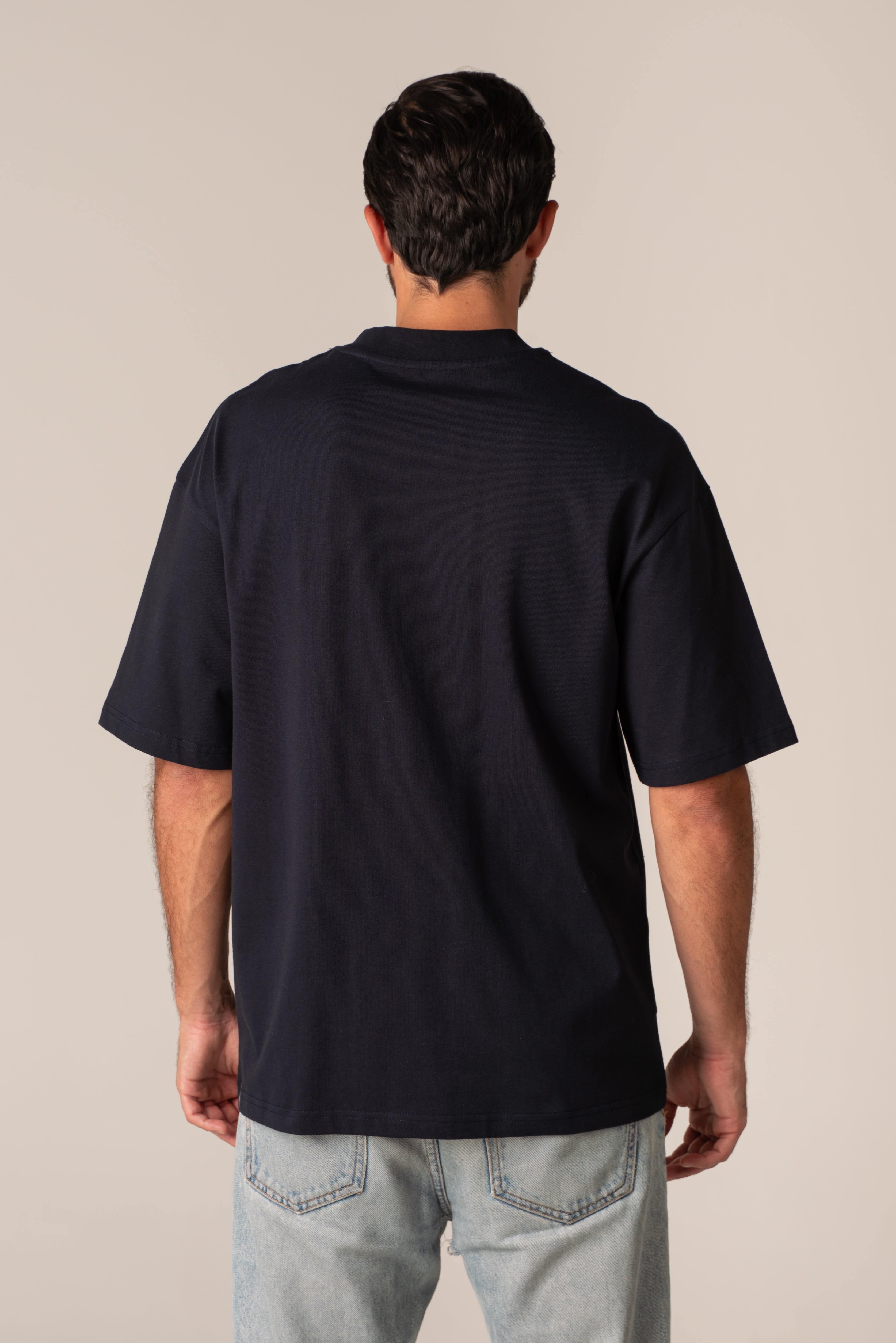Navy Base-Tee
