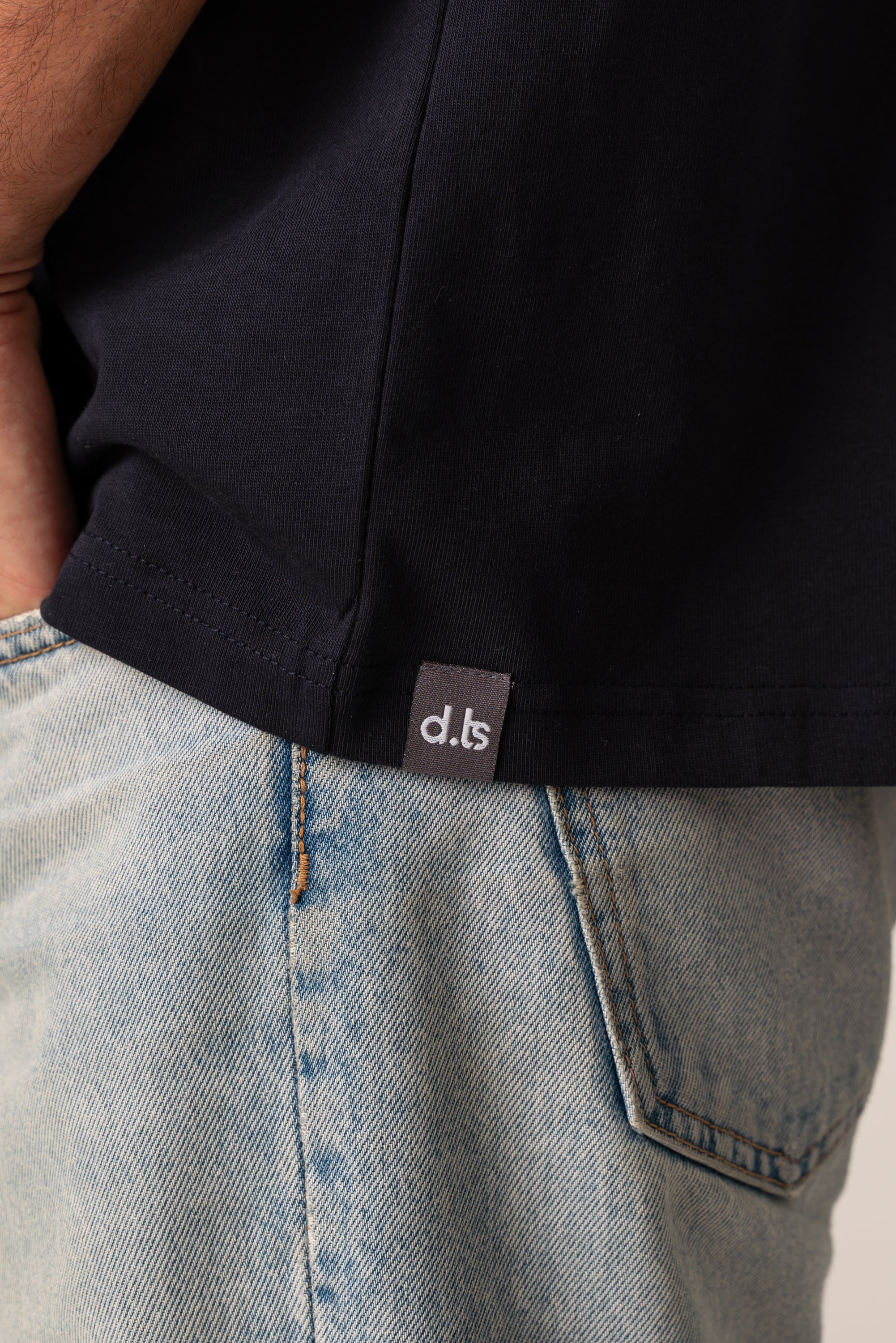 Image of Navy Base-Tee