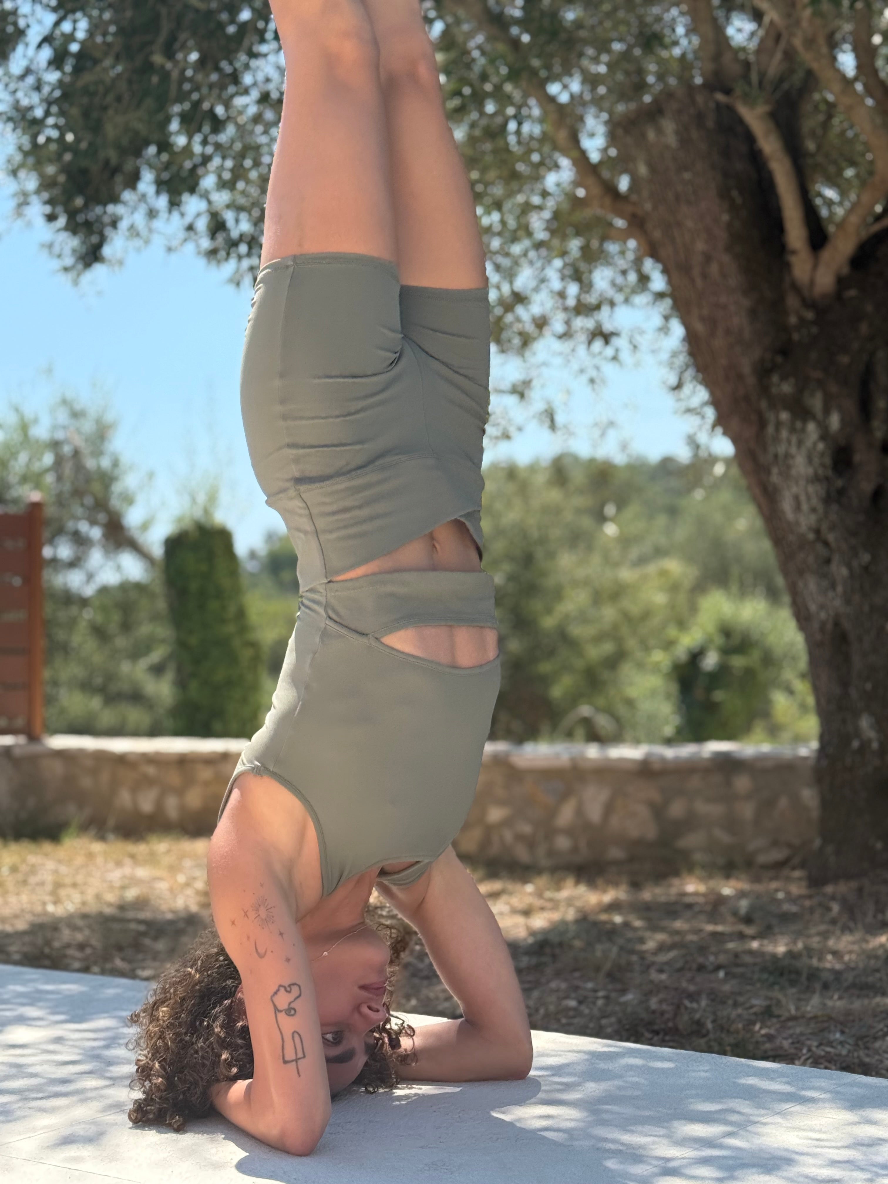 The Edgy Vibe Shorts in Olive