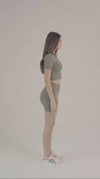 Zipline Top in Olive