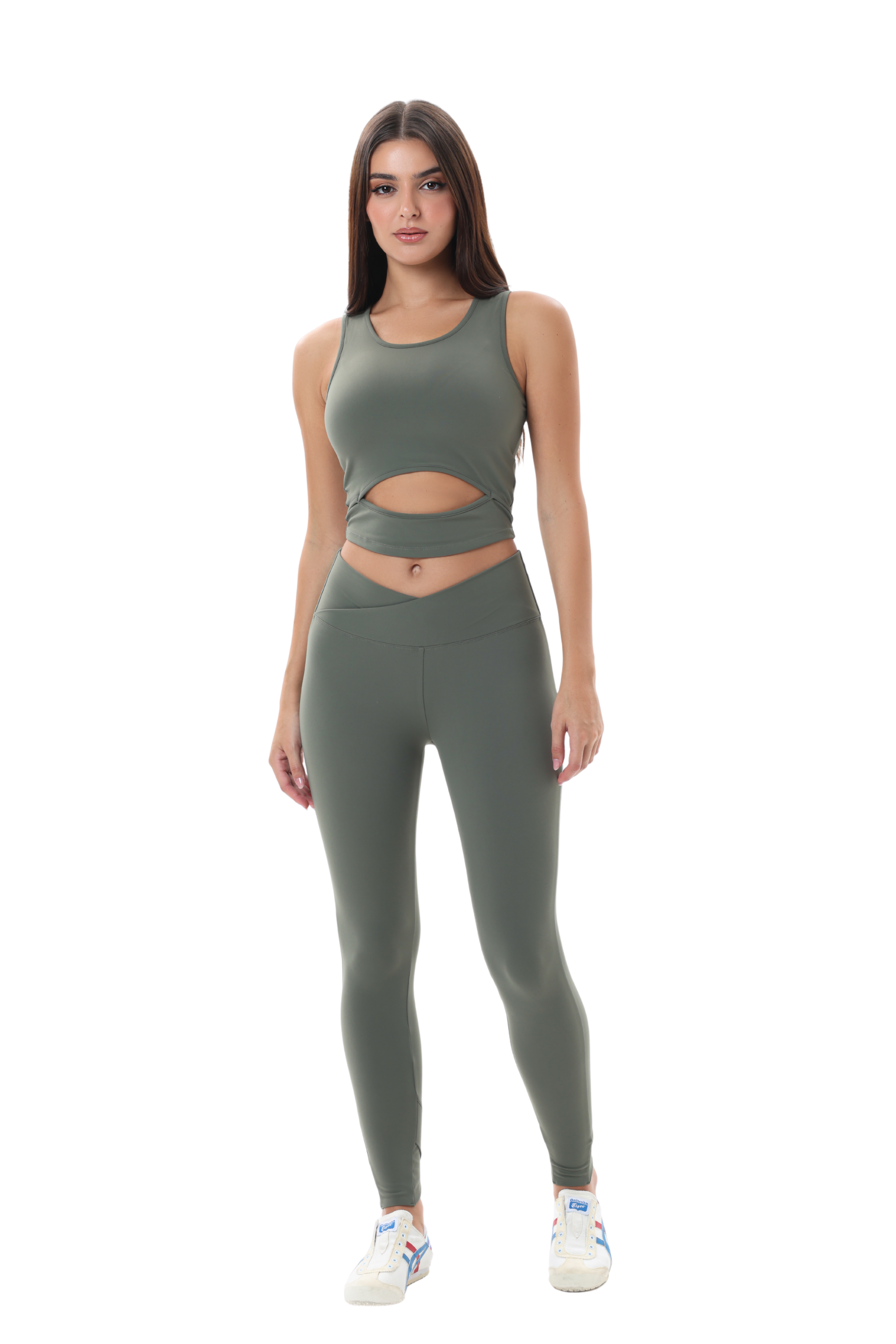 Vibe Leggings in Olive